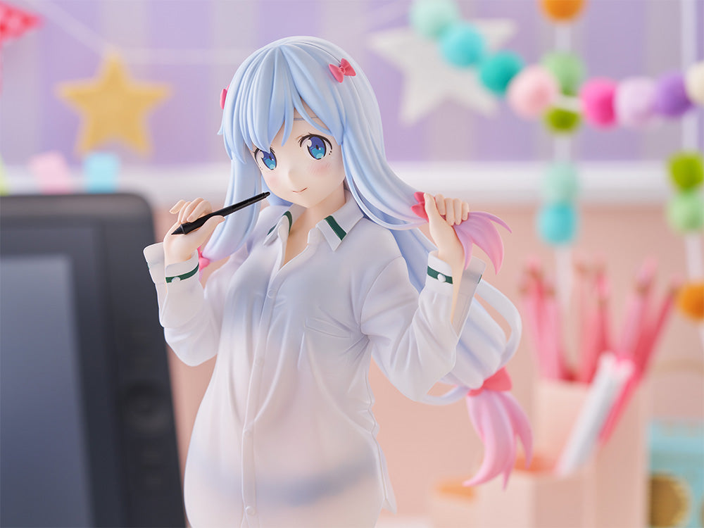 FuRyu Eromanga Sensei TENITOL TALL Izumi Sagiri Shirt Ver. Plastic Figure - 6