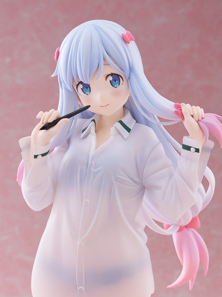 FuRyu Eromanga Sensei TENITOL TALL Izumi Sagiri Shirt Ver. Plastic Figure - 15