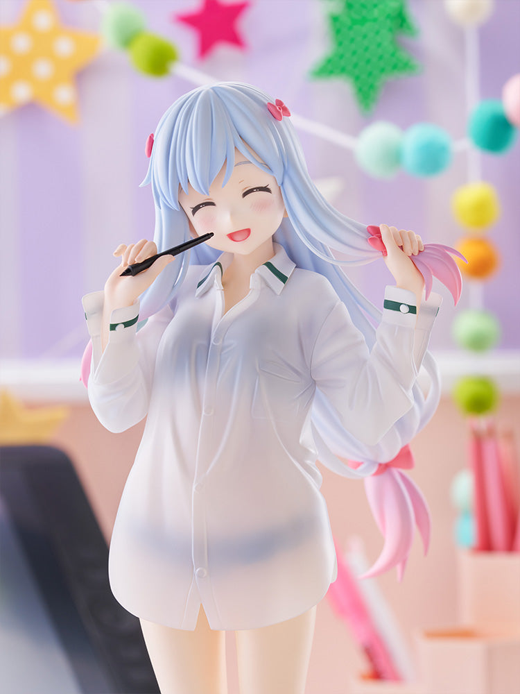 FuRyu Eromanga Sensei TENITOL TALL Izumi Sagiri Shirt Ver. Plastic Figure - 8