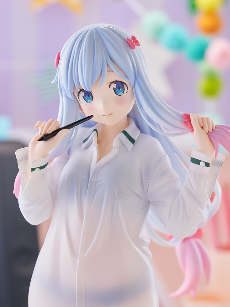 FuRyu Eromanga Sensei TENITOL TALL Izumi Sagiri Shirt Ver. Plastic Figure - 5