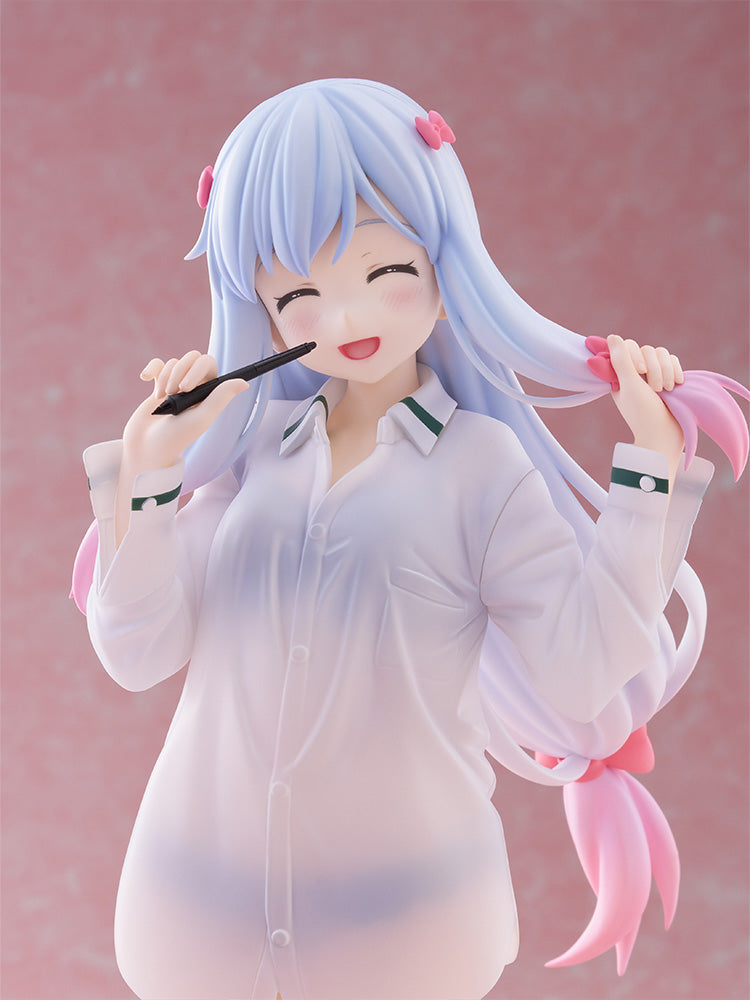 FuRyu Eromanga Sensei TENITOL TALL Izumi Sagiri Shirt Ver. Plastic Figure - 16