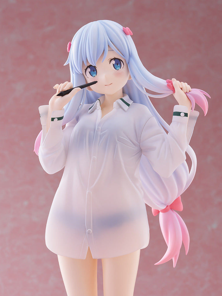 FuRyu Eromanga Sensei TENITOL TALL Izumi Sagiri Shirt Ver. Plastic Figure - 14