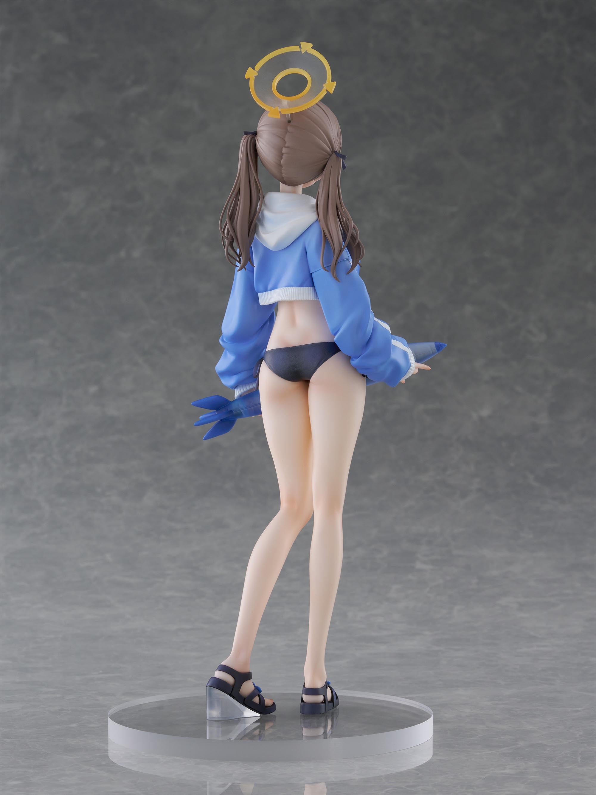 FuRyu F:NEX Blue Archive Moe (Mizugi) 1/7 Plastic Figure - 9