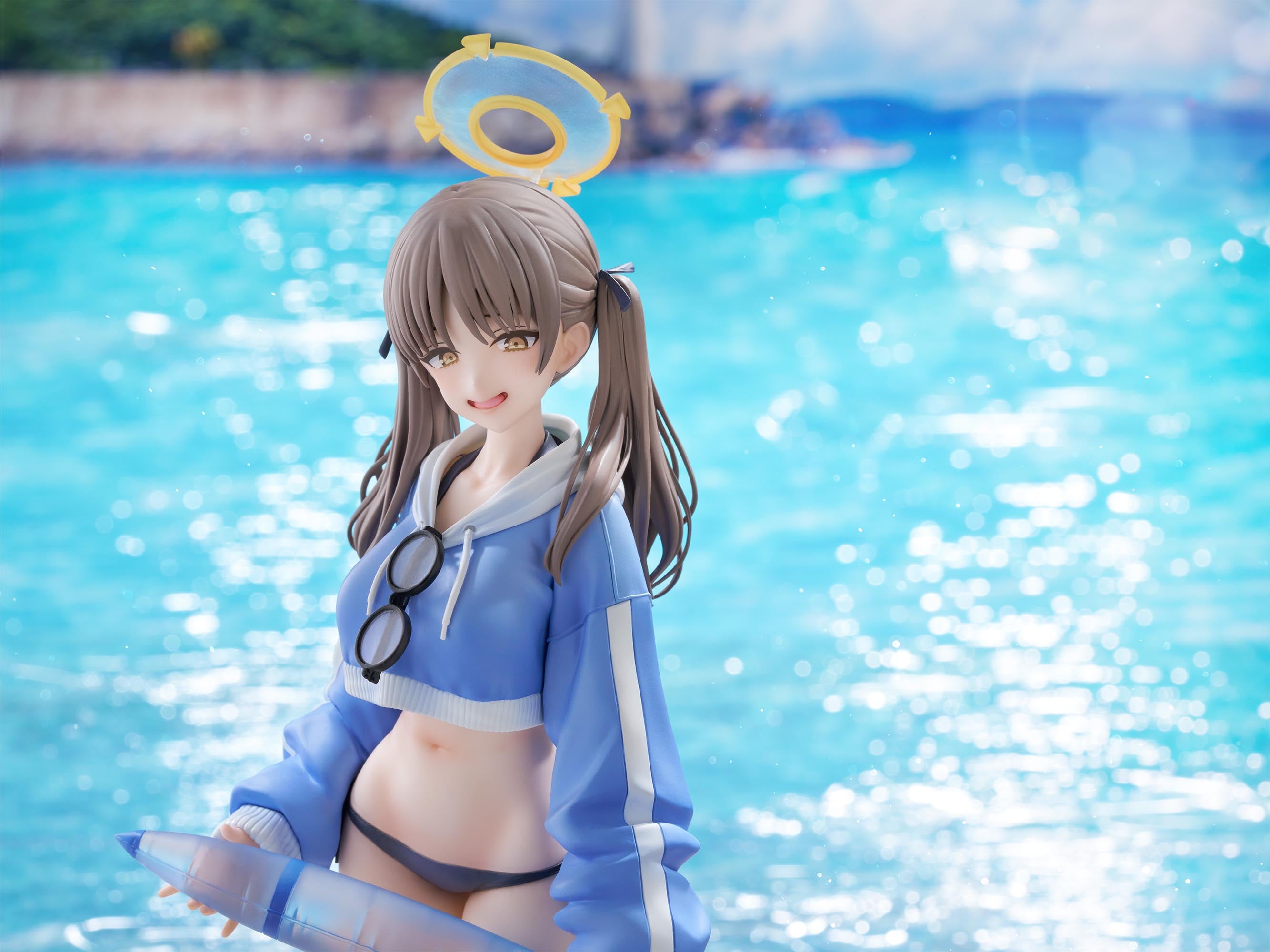 FuRyu F:NEX Blue Archive Moe (Mizugi) 1/7 Plastic Figure - 6