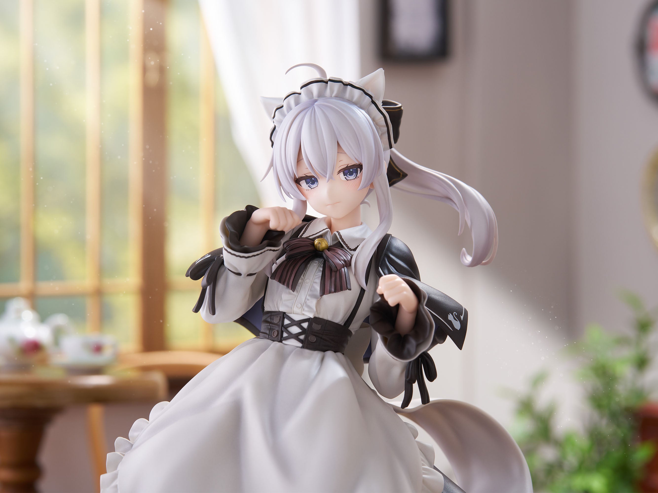 FuRyu F:NEX Majo no Tabitabi Elaina Neko-mimi Kissa Ver. 1/7 Plastic Figure - 5