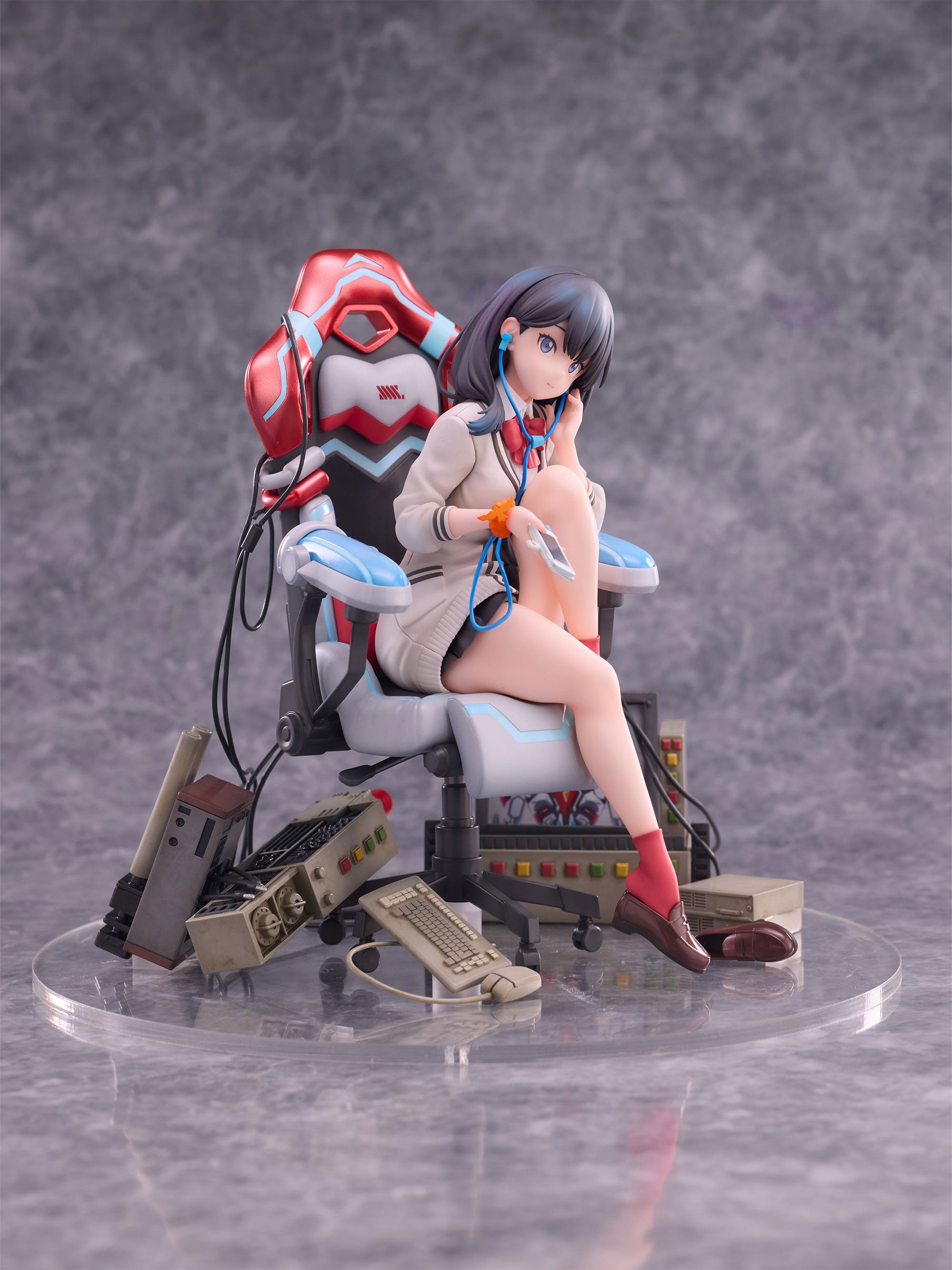 SSSS.Gridman - Takarada Rikka - F:Nex - 1/7 - Gaming Chair Ver. - 9