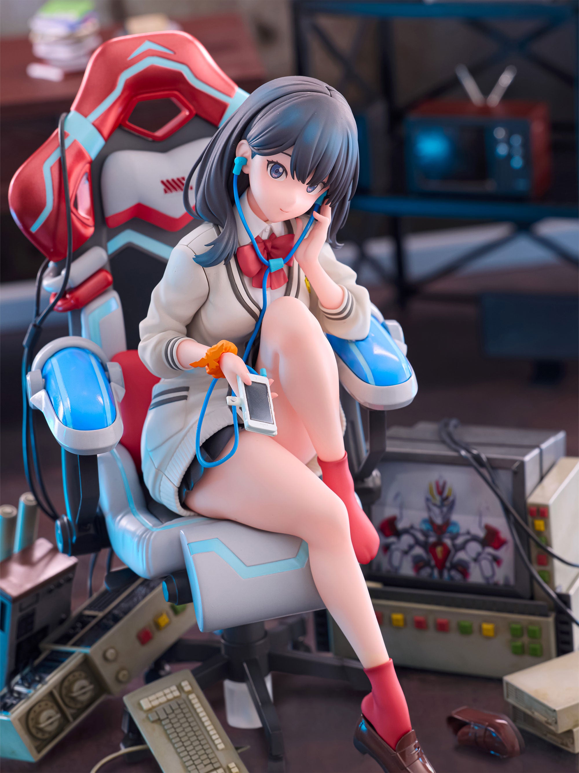 SSSS.Gridman - Takarada Rikka - F:Nex - 1/7 - Gaming Chair Ver. - 4