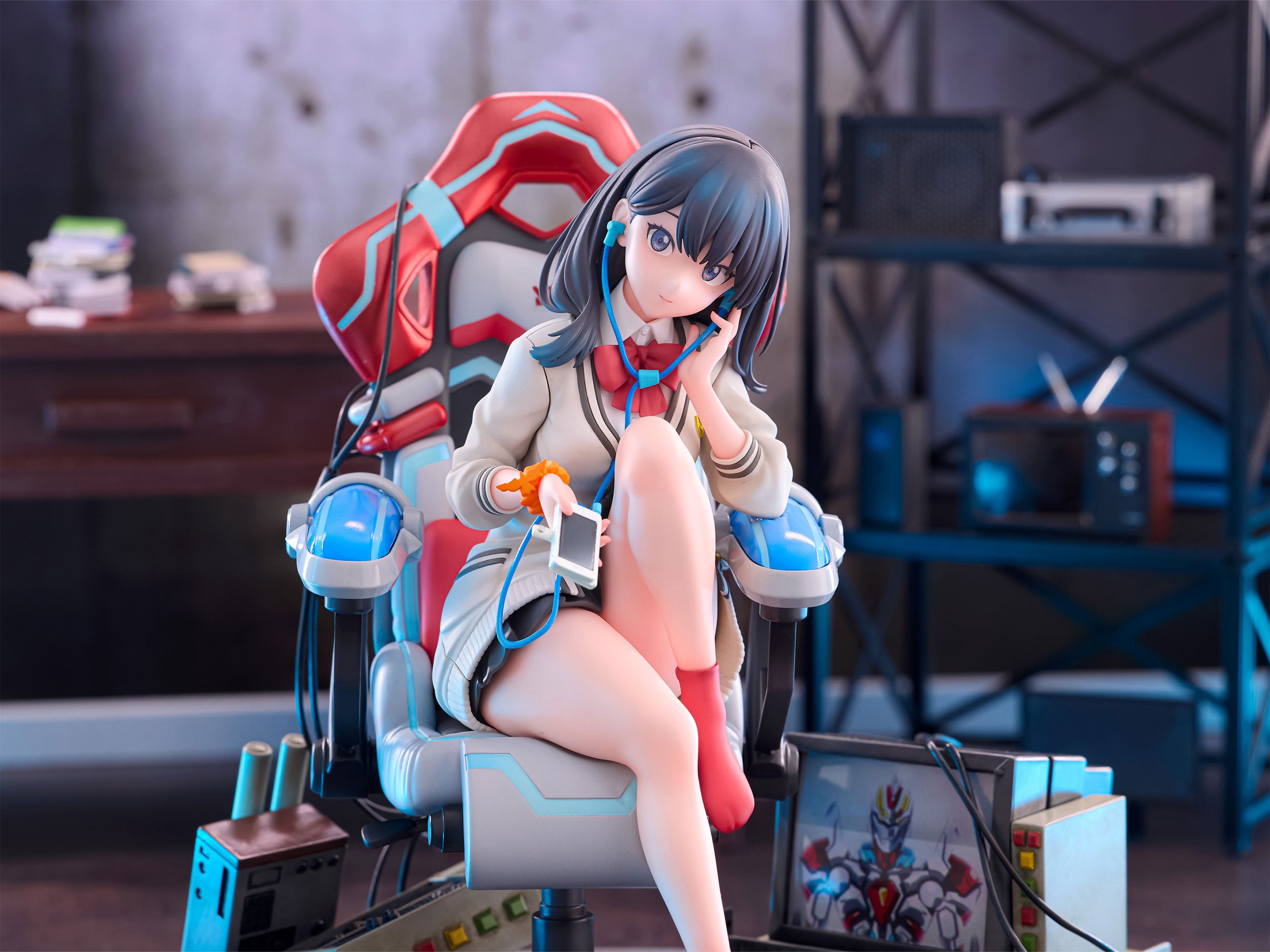 SSSS.Gridman - Takarada Rikka - F:Nex - 1/7 - Gaming Chair Ver. - 5