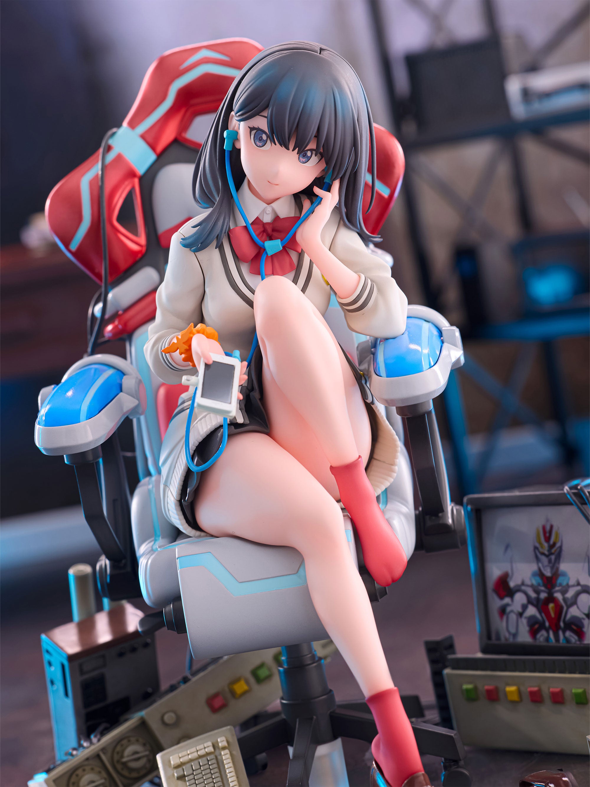 SSSS.Gridman - Takarada Rikka - F:Nex - 1/7 - Gaming Chair Ver. - 3