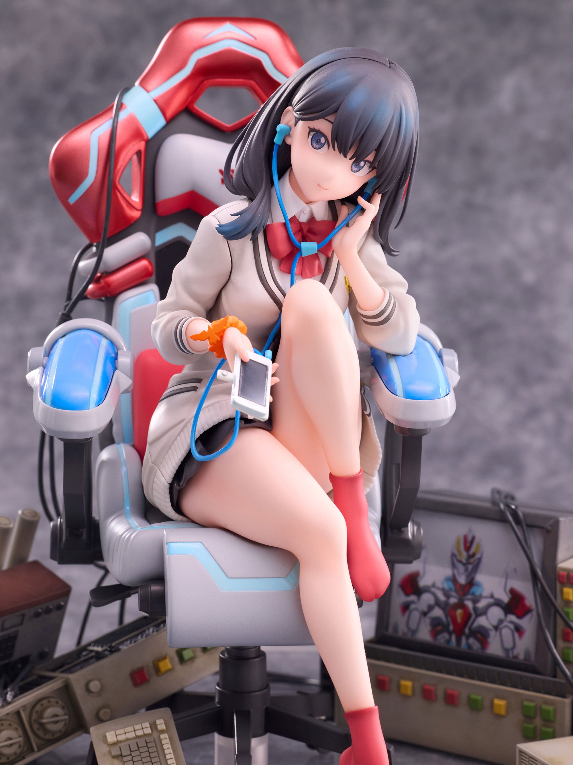SSSS.Gridman - Takarada Rikka - F:Nex - 1/7 - Gaming Chair Ver. - 12