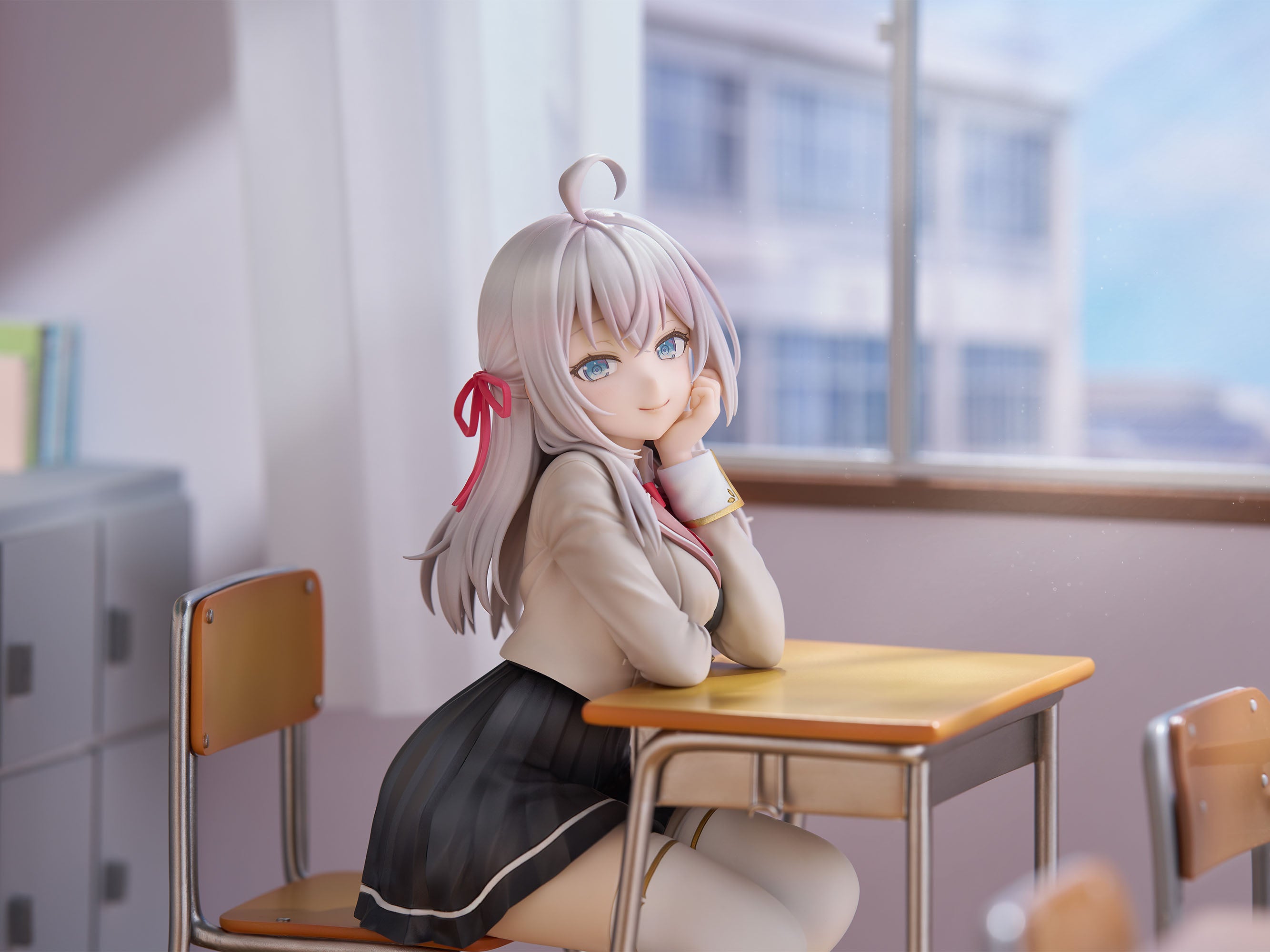 FuRyu F:NEX Tokidoki Bosotto Russia-go de Dereru Tonari no Alya-san Alya 1/7 Plastic Figure - 3