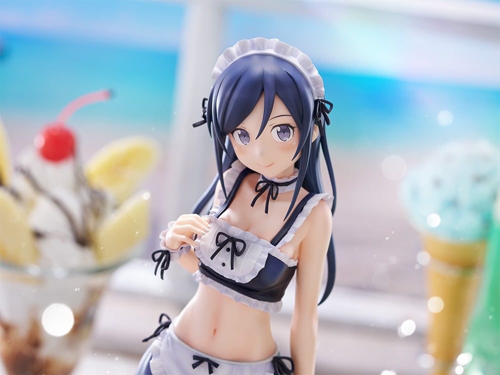 FuRyu Ore no Imoto ga Konna ni Kawaii Wake ga Nai TENITOL TALL Aragaki Ayase Mizugi Maid Ver. Plastic Figure - 5