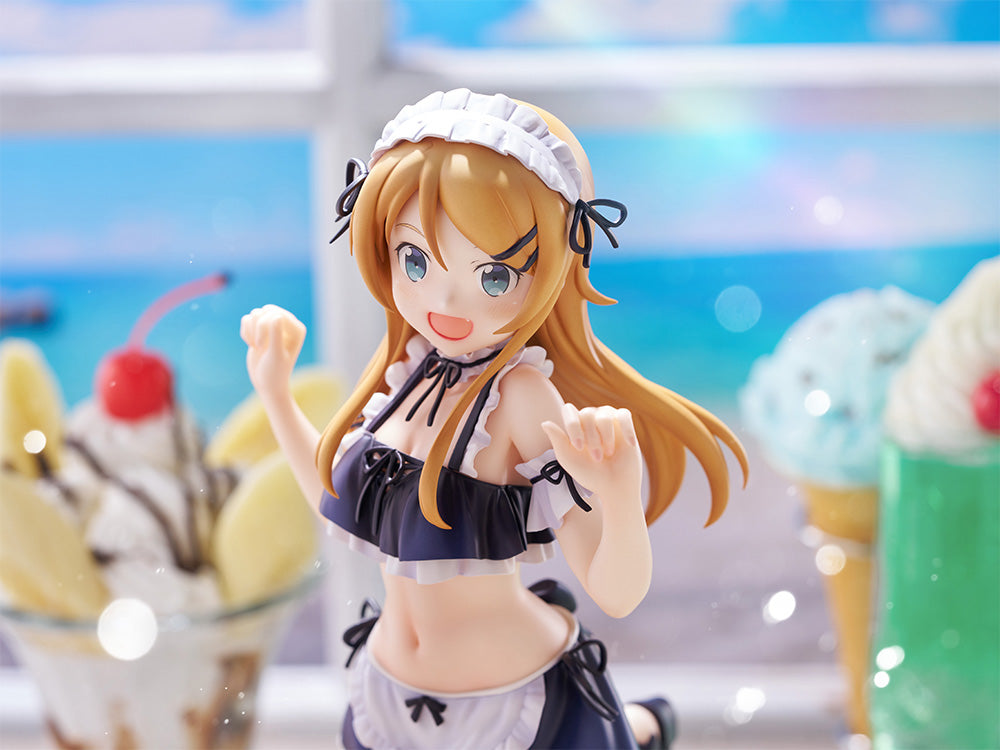 FuRyu Ore no Imoto ga Konna ni Kawaii Wake ga Nai TENITOL TALL Kousaka Kirino Mizugi Maid Ver. Plastic Figure - 6