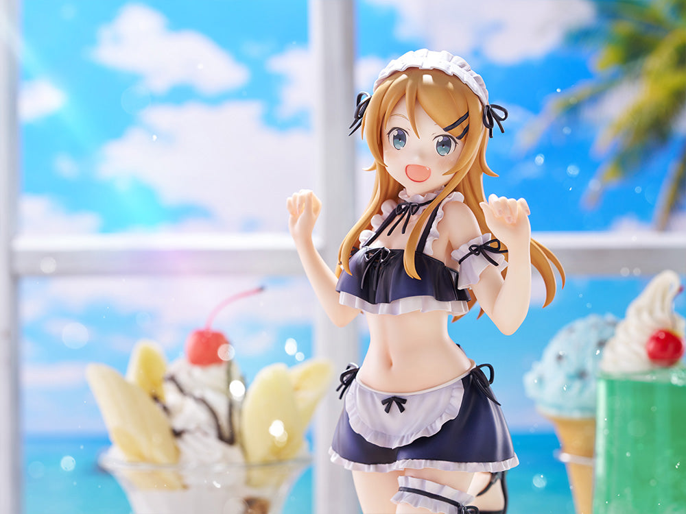 FuRyu Ore no Imoto ga Konna ni Kawaii Wake ga Nai TENITOL TALL Kousaka Kirino Mizugi Maid Ver. Plastic Figure - 5