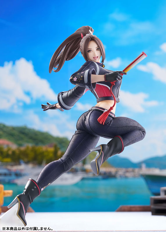 GOLDENHEAD+ Gari Densetsu City of the Wolves Shiranui Mai 1/7 Plastic Figure - 14