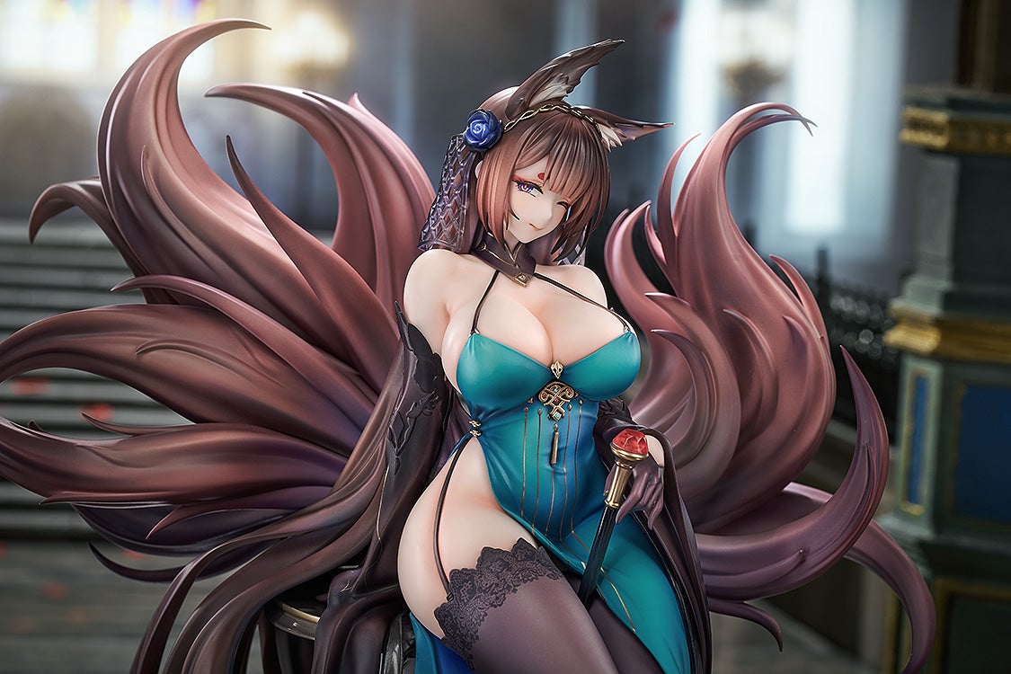 Azur Lane - Amagi (CV) - 1/7 - Throne of Fallen Petals Ver. - 3