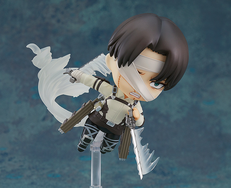 GOOD SMILE COMPANY (GSC) Attack on Titan Nendoroid Levi Ackerman The Final Season Ver. - 4