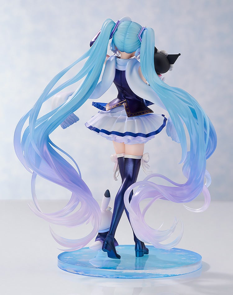 GOOD SMILE COMPANY (GSC) Character Vocal Series 01 Hatsune Miku Snow Miku x Kuromi 1/7 Plastic Figure - 10