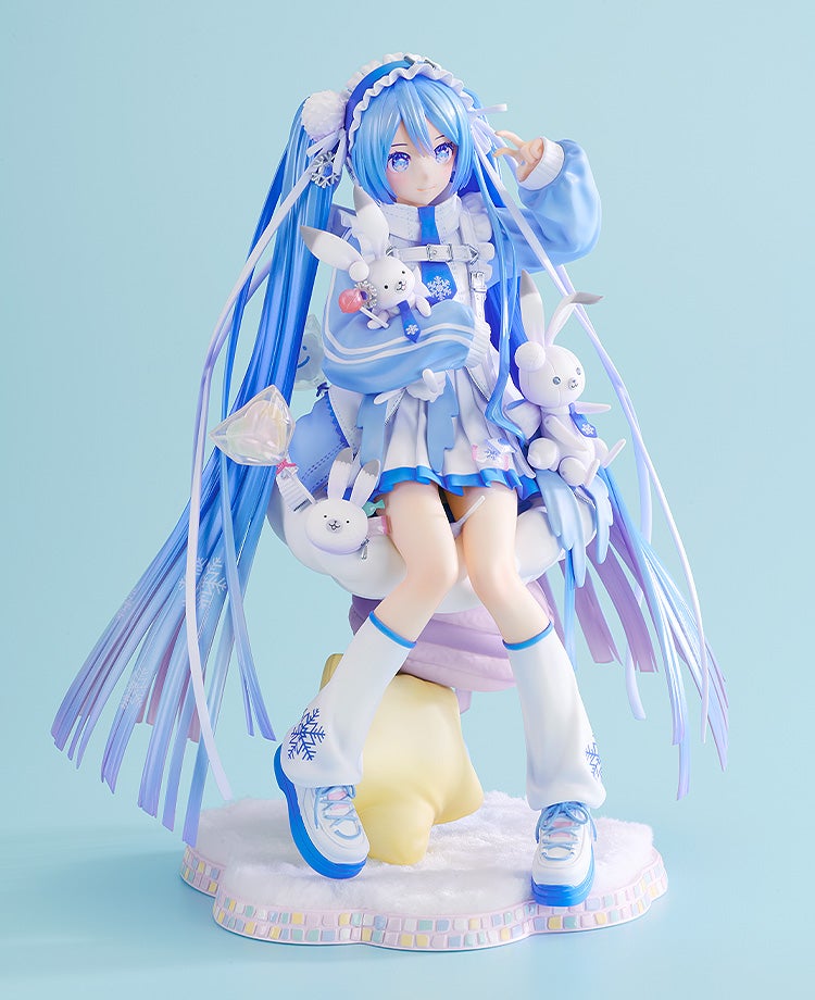 Vocaloid - Hatsune Miku - Rabbit Yukine - 1/7 - Snow, Yukiiro Pop Ver. - 7