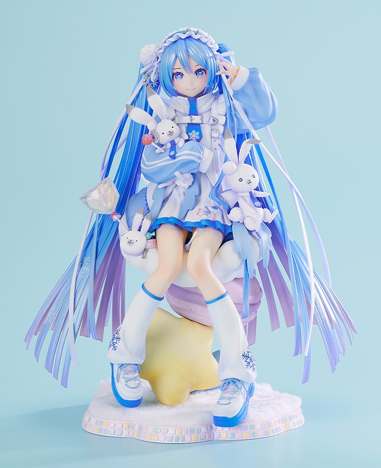Vocaloid - Hatsune Miku - Rabbit Yukine - 1/7 - Snow, Yukiiro Pop Ver. - 5