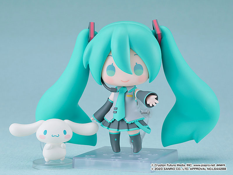 Cinnamoroll - Vocaloid Hatsune Miku Hatsune Miku x Cinnamoroll Nendoroid Cinnamoroll Collaboration Ver.