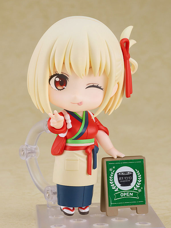 Lycoris Recoil Nishikigi Chisato Nendoroid #2335 Café LycoReco Uniform Ver. - 5