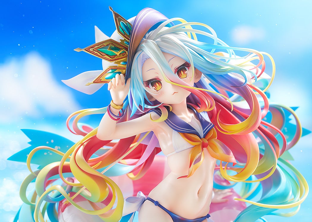 No Game No Life - Shiro - 1/7 - Sailor-Style Swimsuit Ver. - 3