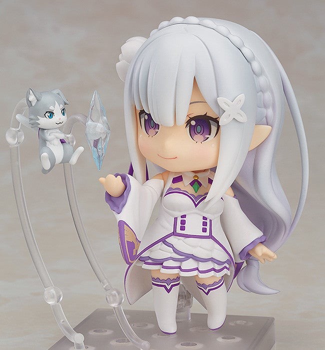 Re:Zero kara Hajimeru Isekai Seikatsu - Emilia - Puck - Nendoroid (#751) - 4