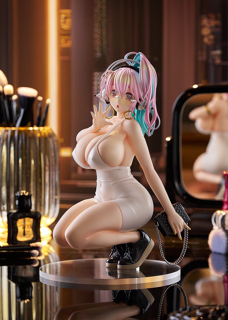 GOOD SMILE COMPANY (GSC) Super Sonico POP UP PARADE Super Sonico 15th Mini-dress Ver. L size Plastic Figure - 2