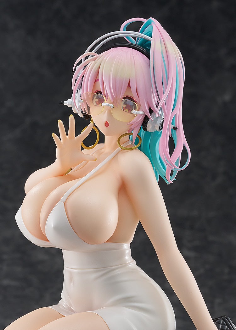 GOOD SMILE COMPANY (GSC) Super Sonico POP UP PARADE Super Sonico 15th Mini-dress Ver. L size Plastic Figure - 8