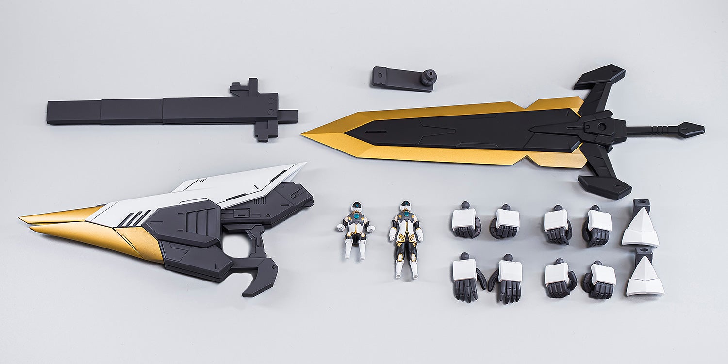 GOOD SMILE COMPANY (GSC) TITANOMACHA MODEROID SIDE:GR Arklaud 1/48 Plastic Kit - 11