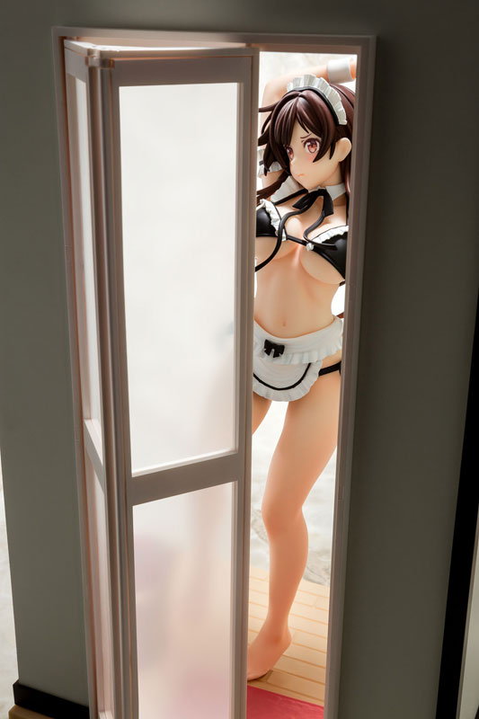 HAKOIRI MUSUME Kanojo, Okarishimasu Mizuhara Chizuru Maid Bikini ni Okigae Figure 1/6 Plastic Figure - 15