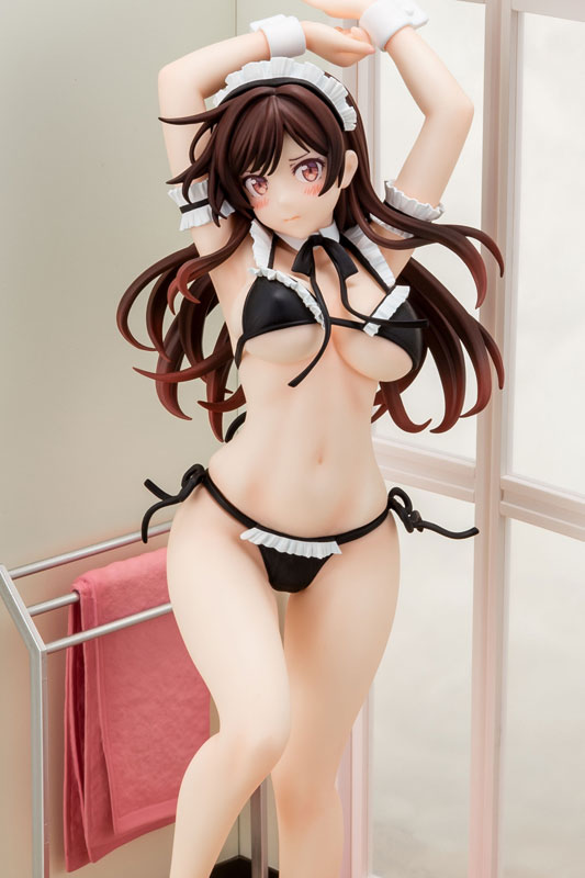 HAKOIRI MUSUME Kanojo, Okarishimasu Mizuhara Chizuru Maid Bikini ni Okigae Figure 1/6 Plastic Figure - 22