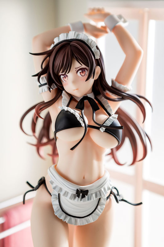 HAKOIRI MUSUME Kanojo, Okarishimasu Mizuhara Chizuru Maid Bikini ni Okigae Figure 1/6 Plastic Figure - 30