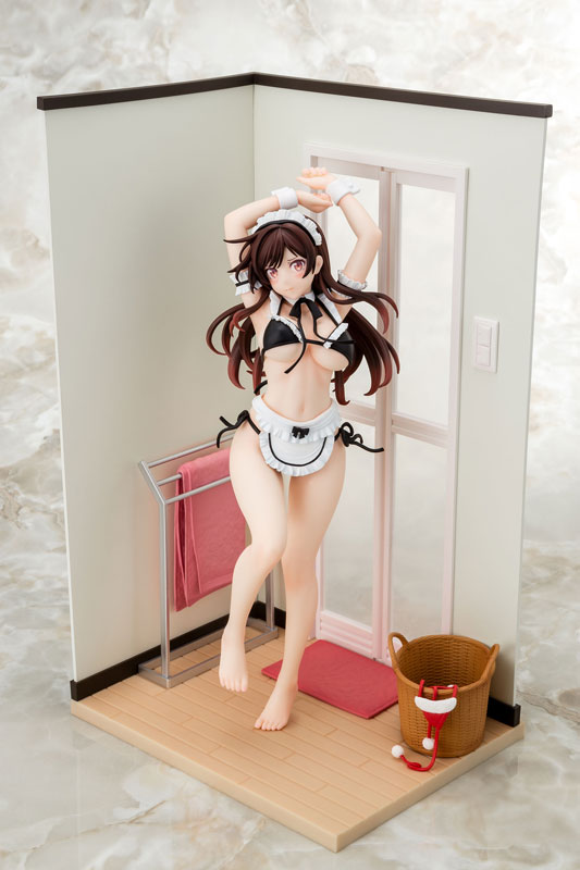 HAKOIRI MUSUME Kanojo, Okarishimasu Mizuhara Chizuru Maid Bikini ni Okigae Figure 1/6 Plastic Figure