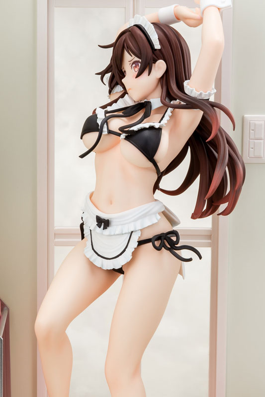 HAKOIRI MUSUME Kanojo, Okarishimasu Mizuhara Chizuru Maid Bikini ni Okigae Figure 1/6 Plastic Figure - 12