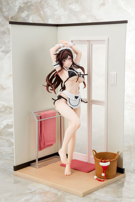 HAKOIRI MUSUME Kanojo, Okarishimasu Mizuhara Chizuru Maid Bikini ni Okigae Figure 1/6 Plastic Figure - 2