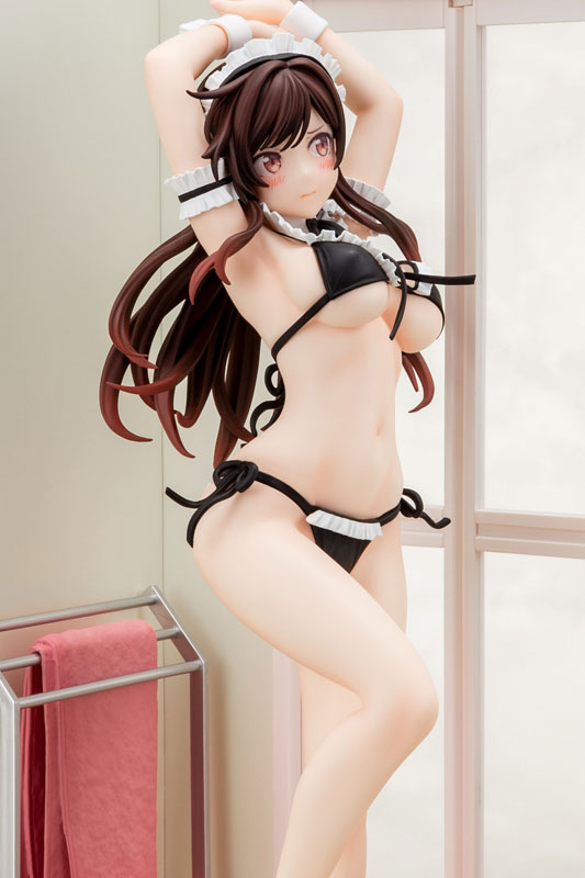 HAKOIRI MUSUME Kanojo, Okarishimasu Mizuhara Chizuru Maid Bikini ni Okigae Figure 1/6 Plastic Figure - 23