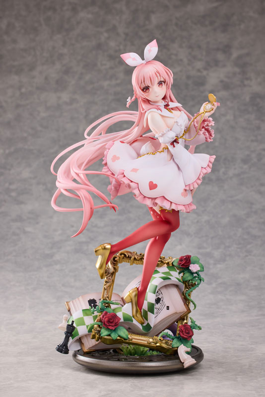 Hobby Sakura Shiroi Usagi Rosu Wonderland Ver. 1/7 Plastic Figure - 2