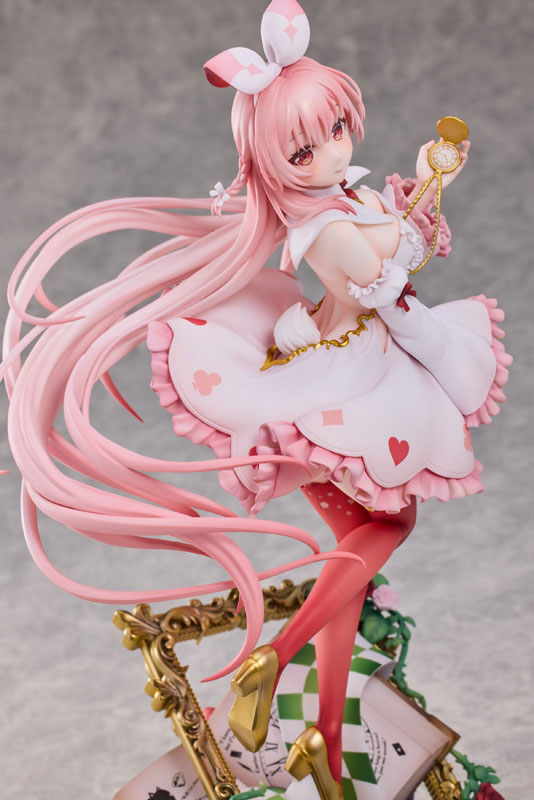 Hobby Sakura Shiroi Usagi Rosu Wonderland Ver. 1/7 Plastic Figure - 7