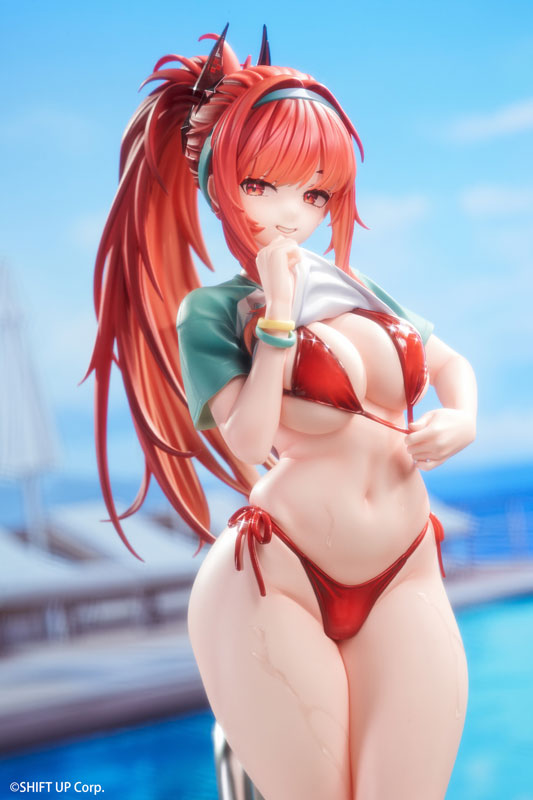 Hobby Sakura Shouri no Megami: NIKKE Rapi: Red Hood - Red Flavor 1/7 Plastic Figure - 6