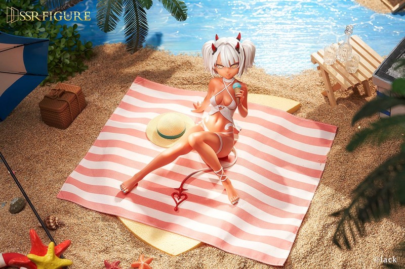 Original - SSR Figure - Caffeine-chan - 1/7 - Summer Ver.