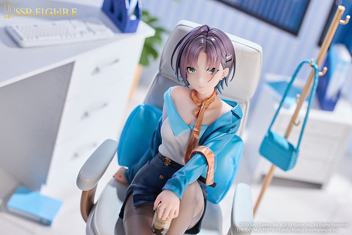 Mahjong Soul - THE iDOLM@STER: Shiny Colors - Asakura Toru - SSR Figure - Effortless Work Ver. - 3