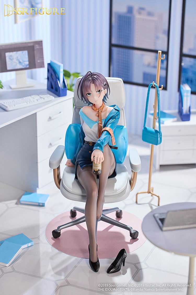 Mahjong Soul - THE iDOLM@STER: Shiny Colors - Asakura Toru - SSR Figure - Effortless Work Ver.