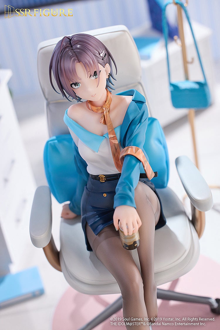 Mahjong Soul - THE iDOLM@STER: Shiny Colors - Asakura Toru - SSR Figure - Effortless Work Ver. - 2