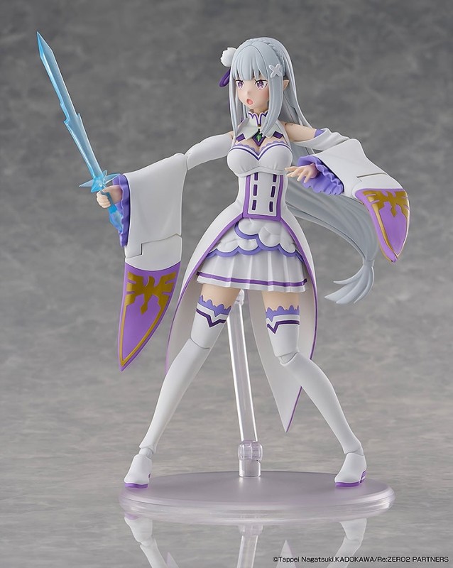 Re:Zero kara Hajimeru Isekai Seikatsu - Emilia - Kadokawa Plastic Model Series - DX Ver. - 9