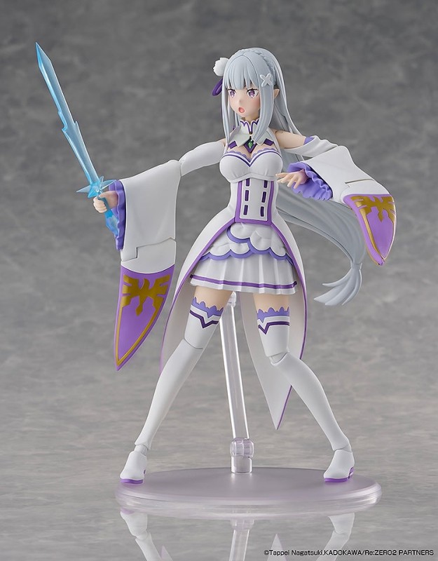 Re:Zero kara Hajimeru Isekai Seikatsu - Emilia - Kadokawa Plastic Model Series - 4