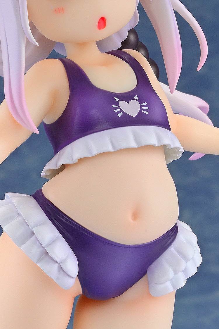 Kaitendoh Kobayashi-san Chi no Maid Dragon Kanna Kamui Hamabe de Uki Uki Mizugi Ver. (Murasaki) 1/6 Plastic Figure - 9