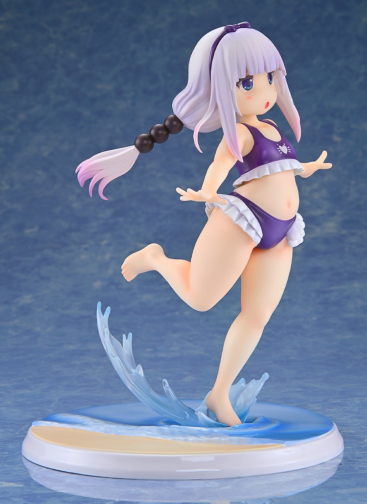 Kaitendoh Kobayashi-san Chi no Maid Dragon Kanna Kamui Hamabe de Uki Uki Mizugi Ver. (Murasaki) 1/6 Plastic Figure - 6