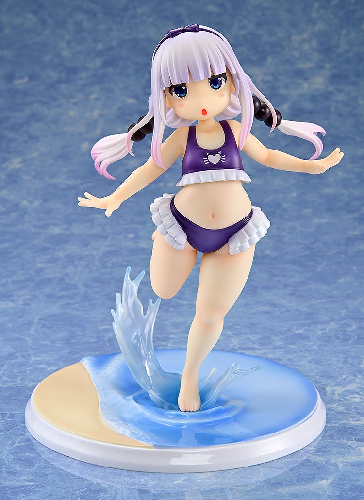 Kaitendoh Kobayashi-san Chi no Maid Dragon Kanna Kamui Hamabe de Uki Uki Mizugi Ver. (Murasaki) 1/6 Plastic Figure